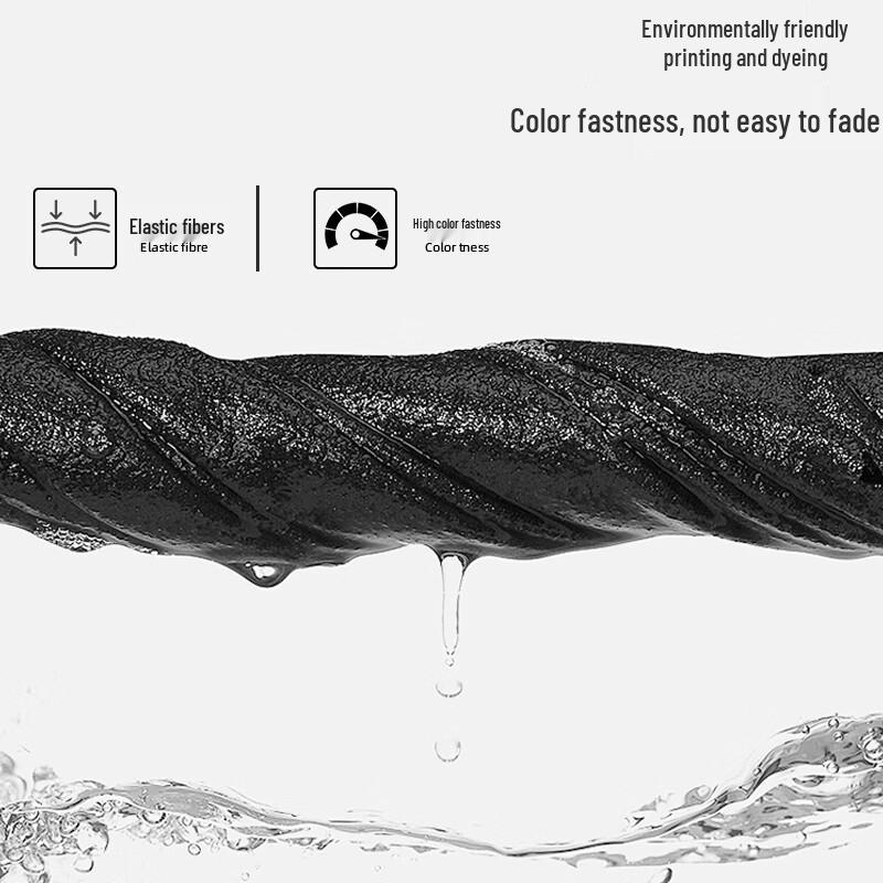 Lilang Men's Tech Black 2.0 Slim-Fit Casual Pants