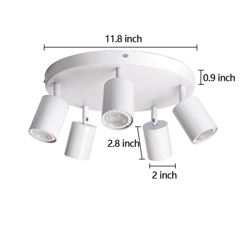 Xiaomi Dimmable Led GU10 Spotlight Clothing Store Background Wall Spotlight 7w 12W Trail Light Surface Mounted Ceiling Spotlight AC 220