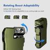 Ultra Bright Keychain Flashlights with 180° Rotation & Dual Light Work Light  for Searching Hiking