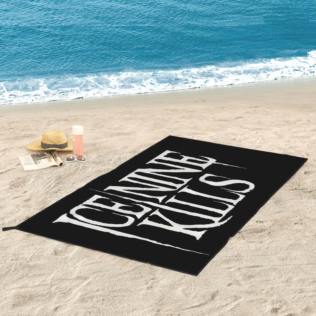 Ice Nine Kills Beach Towel Soft Microfiber Quick Dry Absorbent Quick Towels For Swimming