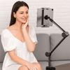 Carbon Steel Tablet Mount Stand 360° Rotating Pad Tablet Bracket  Live Streaming