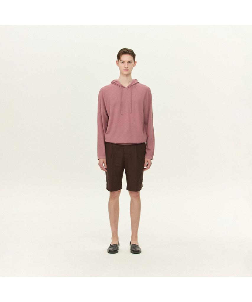 Kaembeulijimembeoseu Movere Hooded Long Sleeve Sweater - Pink Mcwas26701Pix