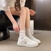 New Women Shoes Stitch Cute Lolita Shoe Versatile Girl Student Casual Couple's Kawaii Sneakers 2025 Men Women Off White Shoes