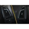 Подходит для Ford Focus 2 шт. Отделка вентиляционных отверстий центральной консоли L&R Углеродное волокно 2012-2018