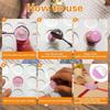 Silicone Mold Scrapbooking Resin Casting Silicone Mat for Wax Seal Stamp Wax Sealing Mat 24-Cavity
