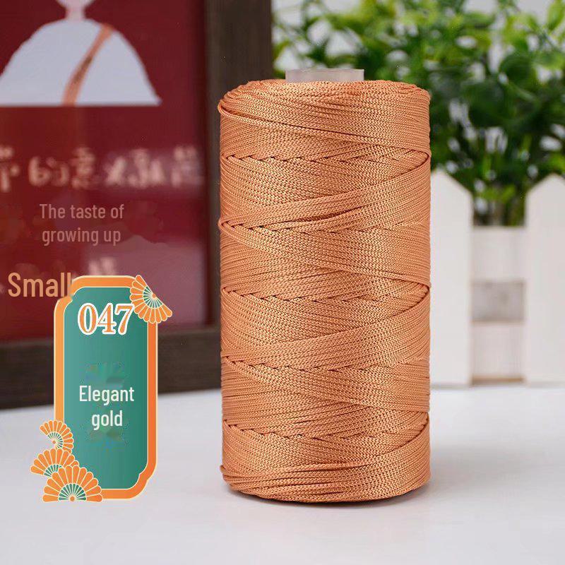 Экологичная конопляная пряжа для вязания крючком летних шляп, сумок и сандалий