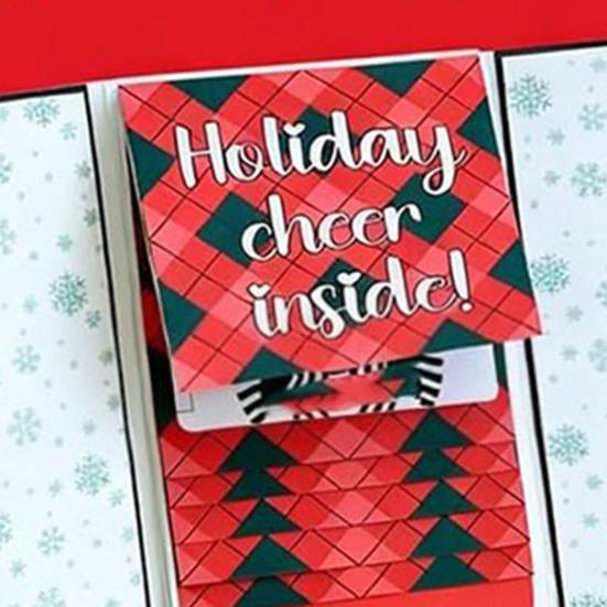 Книга-держатель для подарочных карт на Рождество Книга-рукав для денег и подарочных карт Органайзер для праздничных поздравительных открыток для группового дарения и персонализированных пожеланий