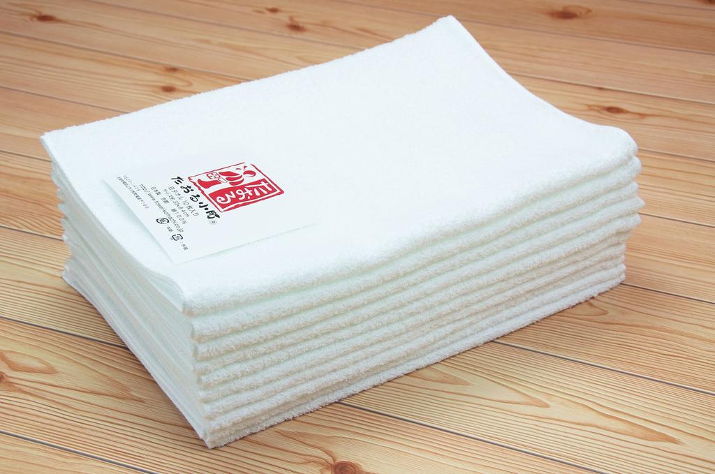 White Face 230 Set of Made in Japan Durable Towels, Momme, 10, "Taoru Komachi" Towels, Absorbent, Quick-Drying,