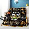 The Moon And The Bee Customize Your Name Blanket Used For Chair Office Sofa Bed Camping Soft And Warm Giving Friends And Relatives Birthday Graduation