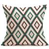 Luxurious Resistant Scatter Waist Throw Pillow Case With Timeless Geometric Design
