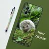 Cute Little Hedgehog Case For Xiaomi Redmi Note 12 11 10 8 9 Pro 9S 10S 11S 12S Cover For Redmi 12 9C 10C 12C