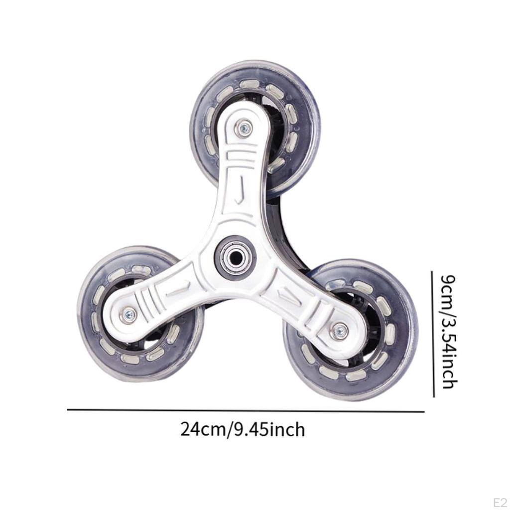 2x Лестничные Треугольные Колеса Альпинистские Многофункциональные Легко Устанавливаемые Тележки Аксессуары
