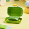 Dopamine Portable Soap Dish with Lid - Ideal for Travel and Dorms