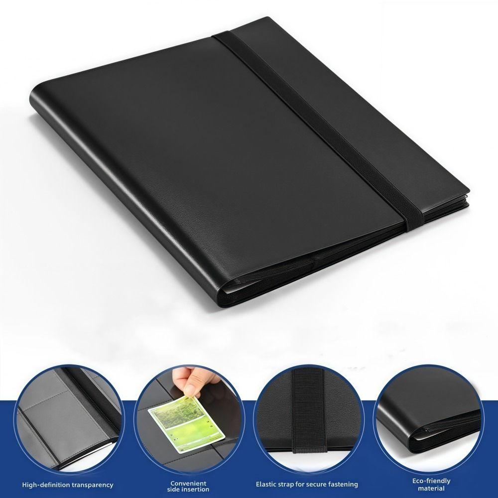 Альбом для коллекционирования карточек на 9 карманов, 20 страниц, для спортивных карточек, для MTG, TCG, бейсбольных карточек