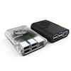 Raspberry Pi 4 B ABS Case Black White Clear Case for Raspberry Pi 4 Model B