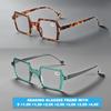 Personality Square Presbyopia Reading Glasses Frame Reader Classic Fashion Spectacles Frame With Diopter 0+1.5+2.0+2.5 Women Men