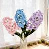 Готовый Синельный Цветок Гиацинт Ручной Работы Искусственный Цветок Поделка для Дня Святого Валентина Свадьбы Гостиной Домашнего Настольного Декора
