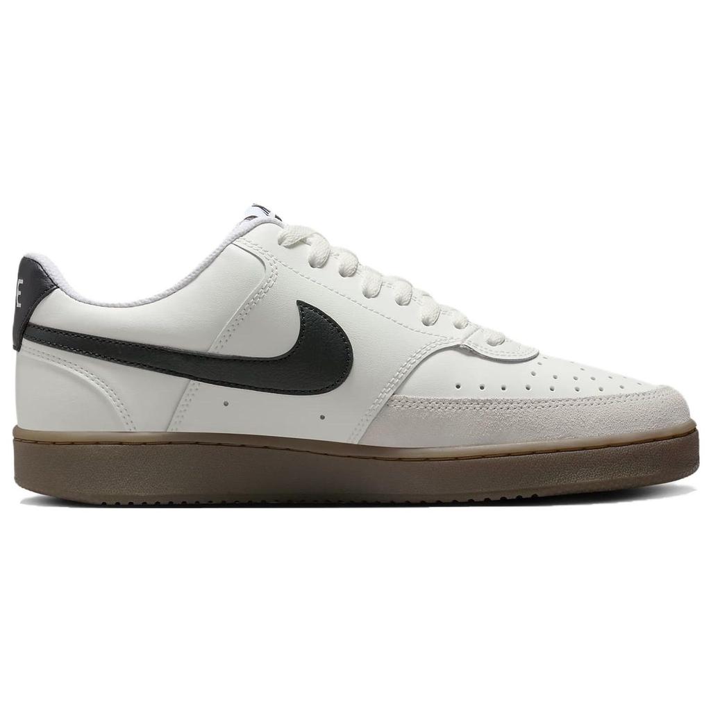 Nike Court Vision Low White Black Gum Unisex Sneakers Sail Light-Orewood-Brown FQ8075-133