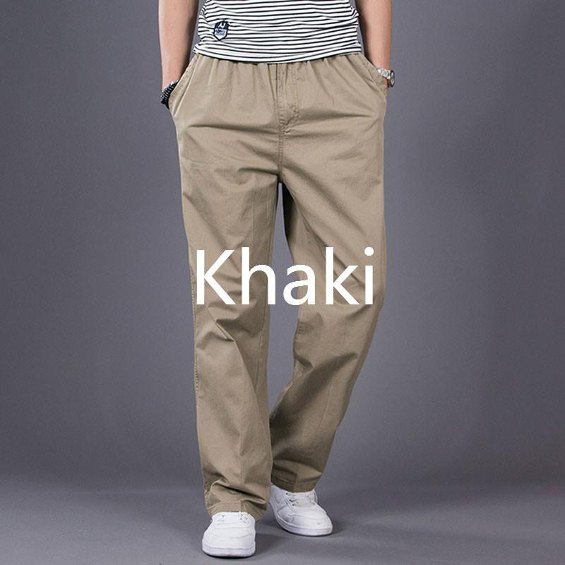 Повседневные хлопковые брюки мужские