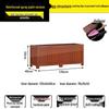 Carbonized Wood Flower Trough: Outdoor Anti-Corrosion Garden Planter Box for Balconies and Roads