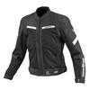 2025 Model Motorcycle Enigma Light Half Mesh Jacket Size 3XL (KOMINE) (JK-177) Black,