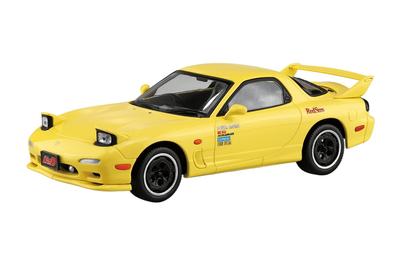 Aoshima Bunka Kyozai Rakupla Snap Kit Initial D FD Масштабная пластиковая модель (АОСИМА) нет. CM-2 Кейсуке 1/32 Предварительно окрашенный