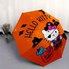 1pc Hello Kitty Halloween Party Umbrella with Plastic Handle,Suitable for All Seasons Home Travel Outdoor UmbrellaSanlio455