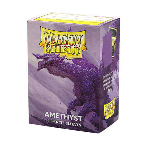 Dragon Shield Standard Sleeve: Matte Amethyst (100ct)