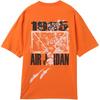 Nike Printed Loose Fit Round Neck Short Sleeve T-Shirt Men tops Starfish-Red IB3297-805