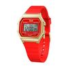 Authorized Distributor Ice Watch Digital Ladies 022070 ICE Digit Red Passion Small [Ice Watch]