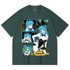 230 Gsm 100% Cotton Dragon Ball V9 Bulma Print Unisex Heavy Cotton T Shirt