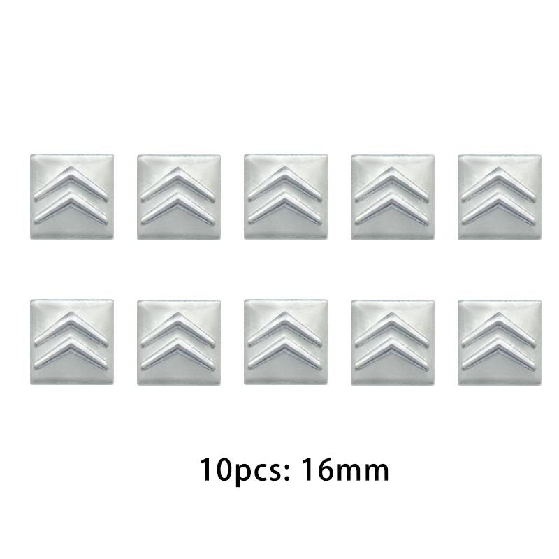 AXSR8 16mm Car Key Sticker Emblem Logo For Citroen C1 C2 C3 C4 C5 C6 C8 C4L DS3 DS4 DS5 LS DS6 Grand Picasso C-ELYSEE JUMPY NEMO VTS
