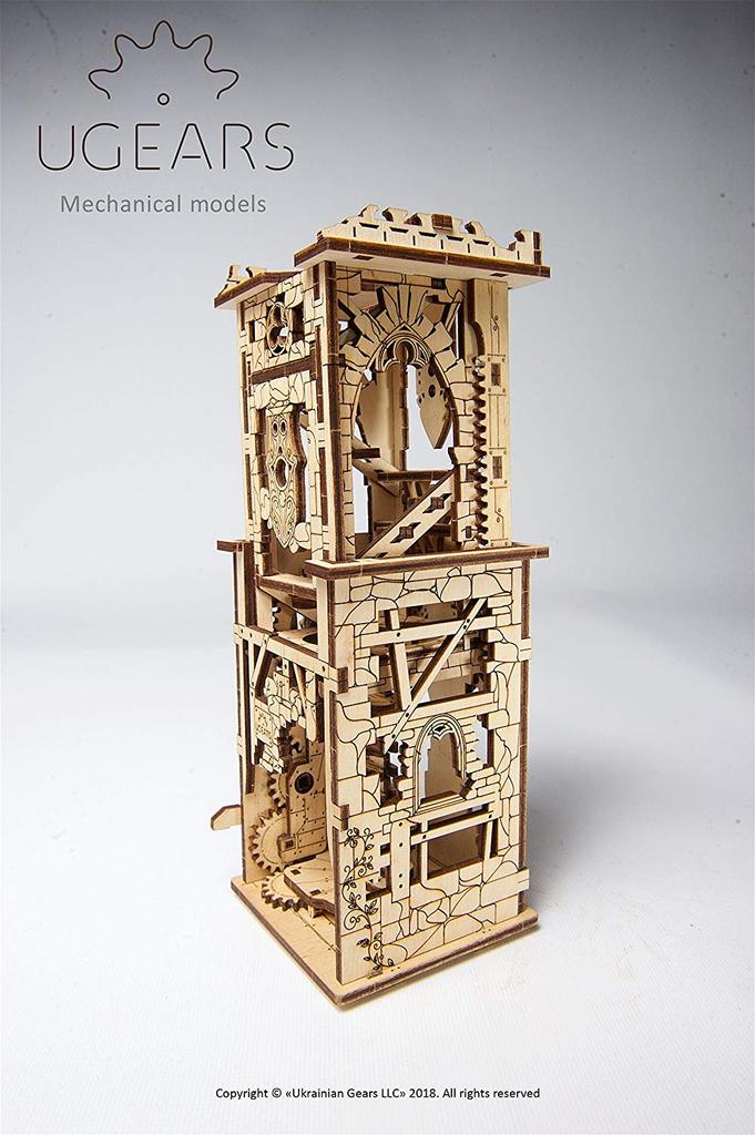 Ugears Арчбаллиста и осадная башня 70048 Деревянная игрушка 3D головоломка Арчбаллиста-башня