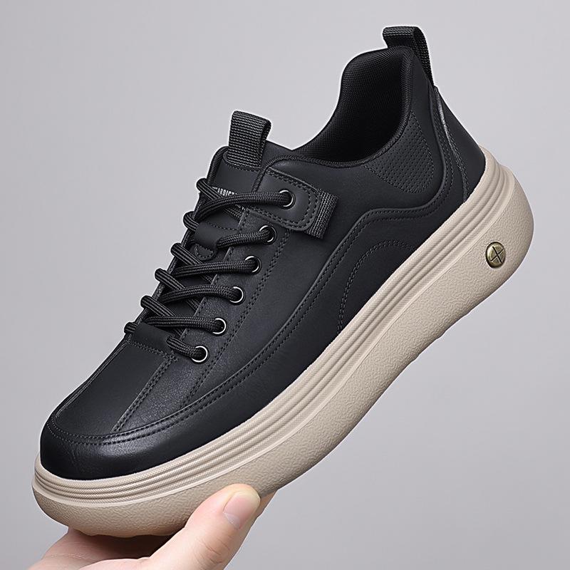 Мужские легкие ретро-кроссовки - Коллекция Осень/Зима 2025: Дышащая, Мягкая подошва, Повседневная спортивная обувь для улицы