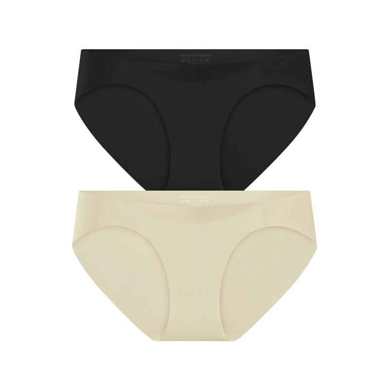 TERMEZY 2 шт./лот сексуальные бесшовные трусики Ice Silk с низкой посадкой t трусы женское дышащее нижнее белье удобные стринги нижнее белье