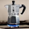 Cafetière italienne - BIALETTI - Moka Express - Tous feux sauf induction - 18 tasses - 810 ml - Inox