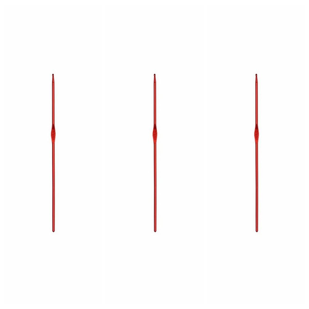 3 шт./набор алюминиевых крючков для вязания случайные цвета спицы для вязания металлические спицы подарок маме