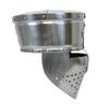 13th Century 18 Gauge Templar Pot Helm with Faceplate Crusader Great Helmet