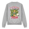 Teenage Mutant Ninja Turtles Unisex Adult Pizza Christmas Sweatshirt