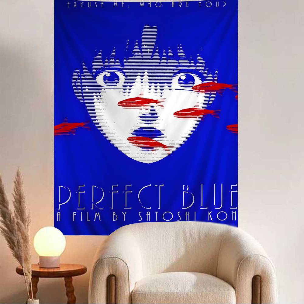 Anime Kon Satoshi Perfect Blue Anime Tapestry Indian Buddha Wall Decoration Witchcraft Bohemian Hippie Wall Hanging Sheets