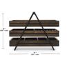 3layer Push-pull Jewelry Modern Creative Display Holder Wooden Earrings Ring Organizer Tray Multi Grid Classification Jewelry Storage Boxes Ornaments