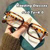 Европейские и американские квадратные очки для чтения с защитой от синего света, модные и трендовые очки для пресбиопии с рисовым гвоздем