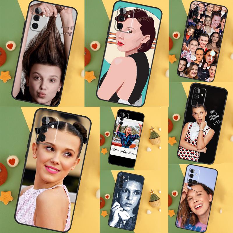 Чехол Millie Bobby Brown для Samsung Galaxy A14 A34 A54 A55 A35 A15 A73 A53 A33 A23 A13 A12 A32 A52 A51