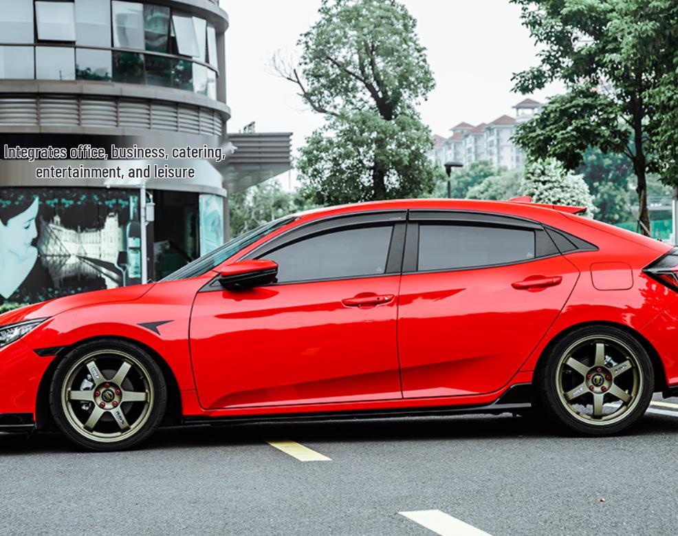 Дефлекторы окон Honda Civic: Подходит для Хэтчбека и Седана - Козырьки и Дефлекторы на Окна