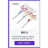 Professional Dog Grooming Scissors Curved Dog Grooming Shears Pet Scissors 6 Inch 6.5 Inch Cat Curved Scissors Super JP440C
