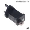 EU US UK Штекер AC 220V 110V на 31Vdc 6W 24V 5V Преобразователь Штекер Блок Питания IP44 8 Режимов Светодиодная Лампа Драйвер Переключатель Адаптер