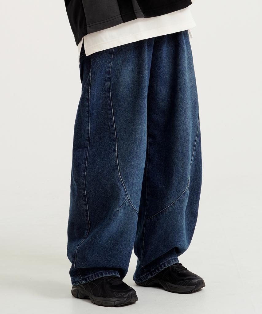 WV PROJECT Toast Balloon Denim Pants Deep Blue Jnlp7762
