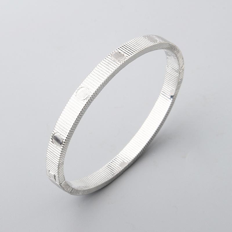 Новый набор браслетов с полосатым ремешком «Бесконечная любовь» Темпераментные кольца для пары, мужские и женские, высокого класса