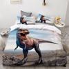 3PCS Cartoon Bedding Set For Kids Baby Children,3D HD Printing Duvet Cover Set,Tyrannosaurus Rex Dinosaurs Bedclothes