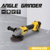 20 В, бесщеточный, 4-1/2 дюйма, 115 мм, угловая шлифовальная машина, 4,0 Ач, литий-ионная батарея, быстрая работа
